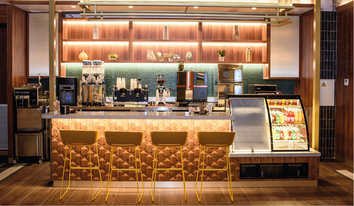 Madrid Innovation Kitchen - Coffee & Bar Area